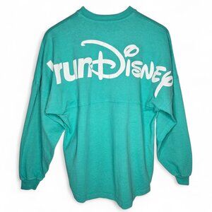 Disney Spirit Jersey Unisex Puffy Spell Out Oversized Long Sleeve Event Shirt S